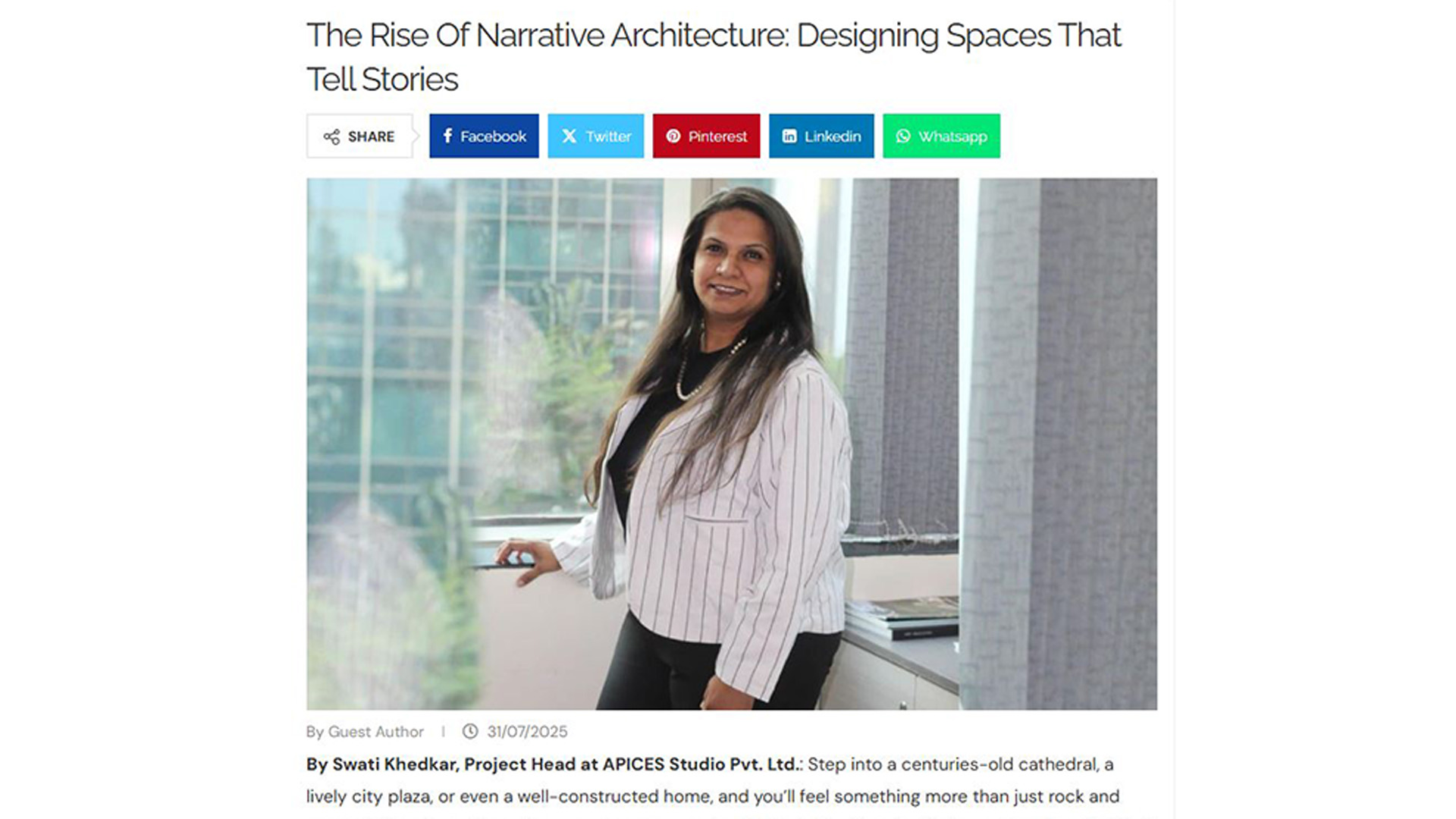 The Rise of Narrative Architecture: Designing Spaces That Tell Stories