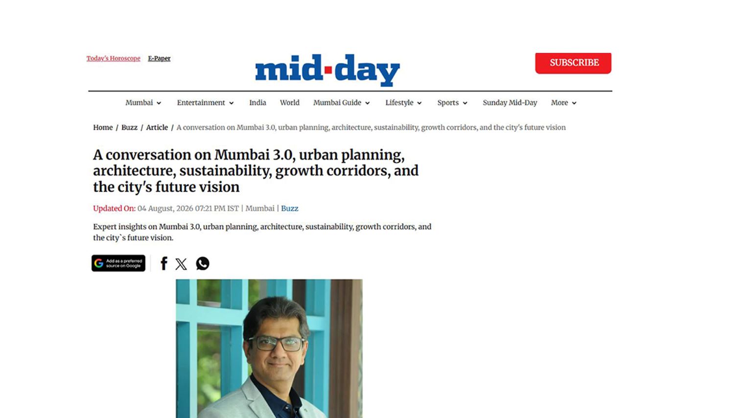 Mumbai 3.0 and the Future of Urban Growth — A Conversation with Hardik Pandit
